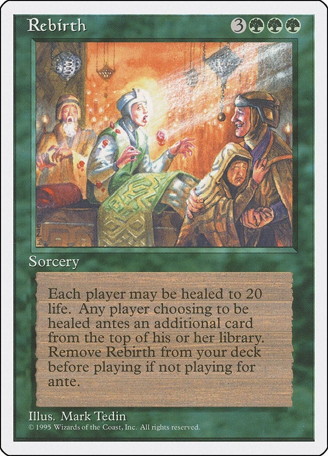 Image for Rebirth (4ED) - Magic: The Gathering