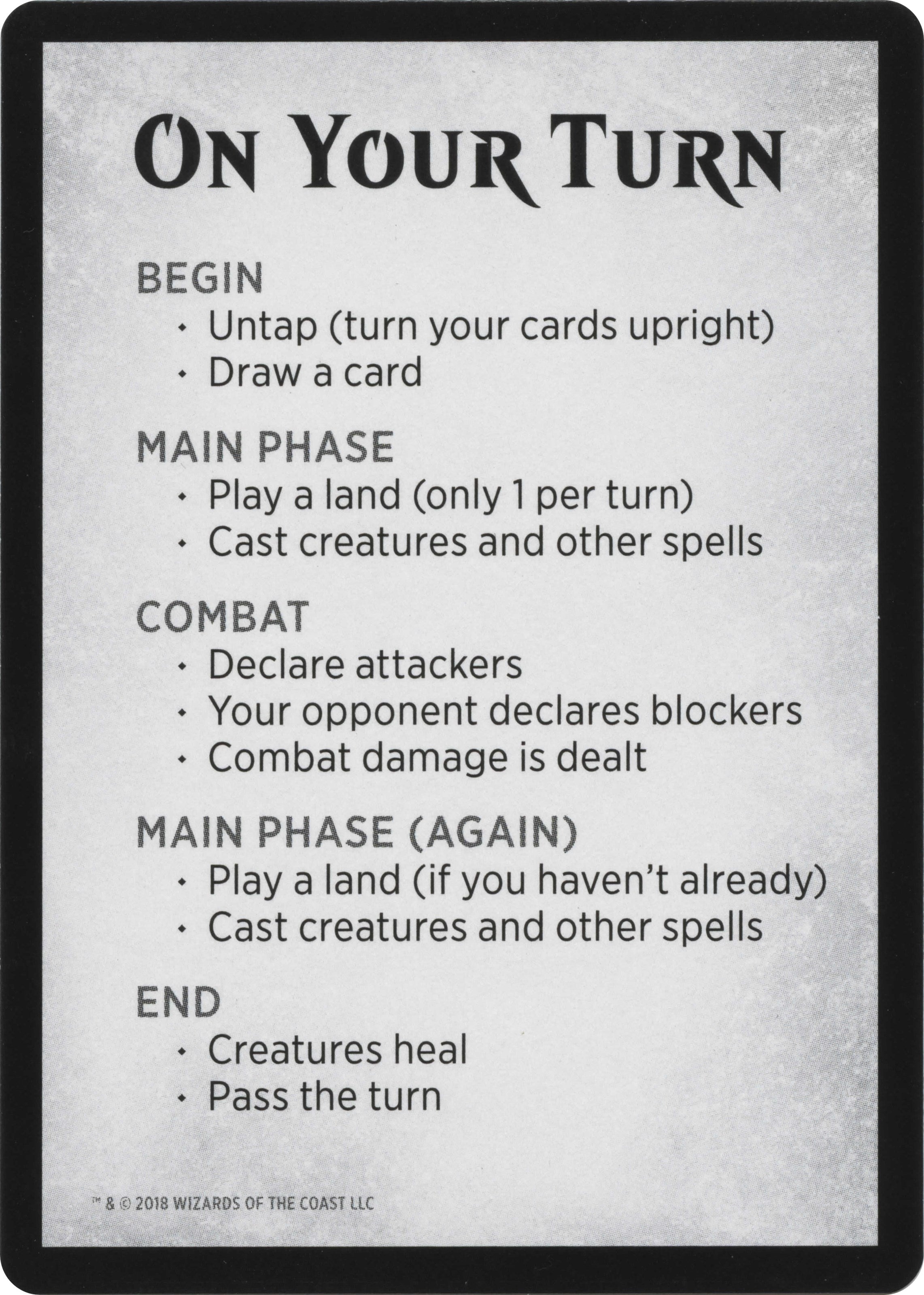 Image for Rules Card (WAR Bundle) (UMP) - Magic: The Gathering