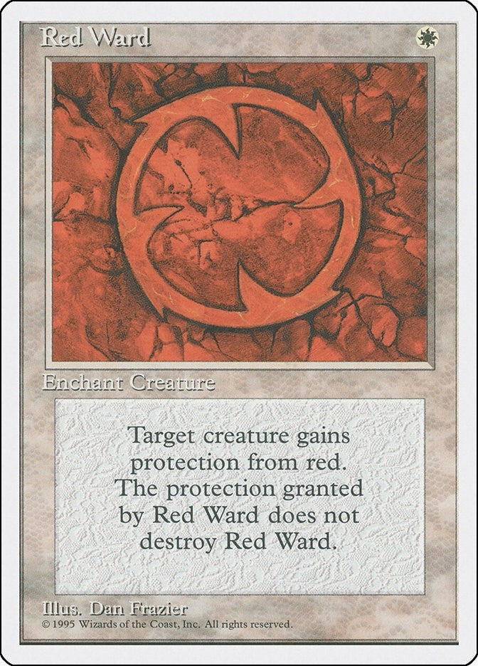 Image for Red Ward (4ED) - Magic: The Gathering