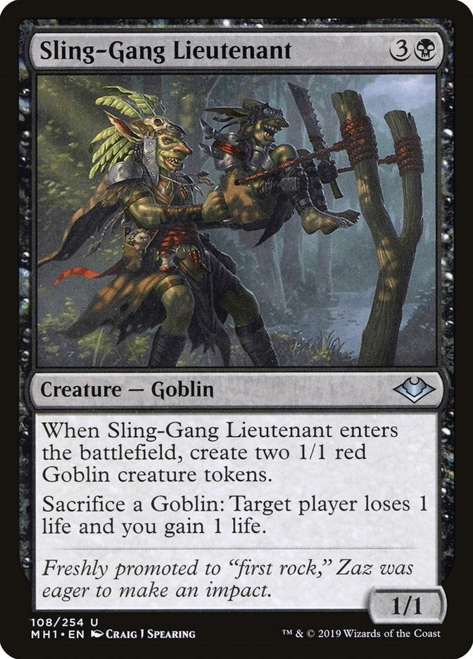 Sling-Gang Lieutenant (108) (MH1)