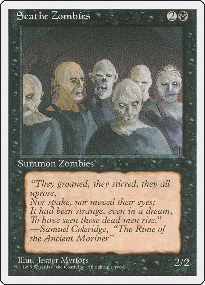 Image for Scathe Zombies (4ED) - Magic: The Gathering