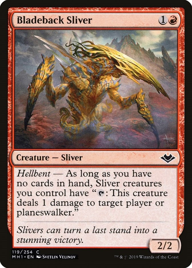 Bladeback Sliver (119) (MH1)
