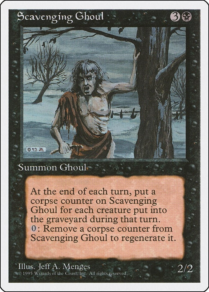 Image for Scavenging Ghoul (4ED) - Magic: The Gathering