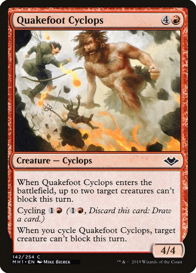 Quakefoot Cyclops (142) (MH1)