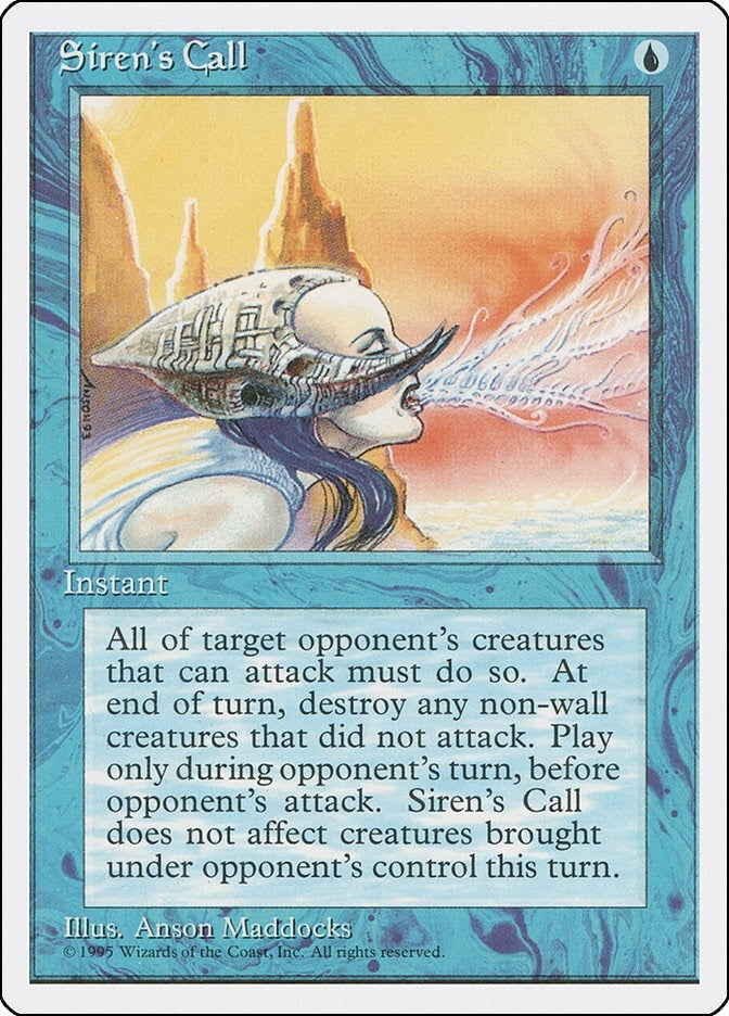 Image for Siren's Call (4ED) - Magic: The Gathering