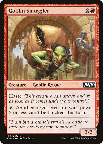Goblin Smuggler (144) (M20)