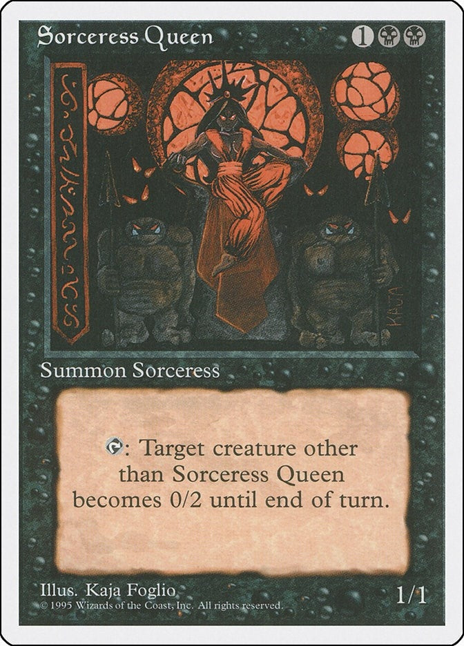 Image for Sorceress Queen (4ED) - Magic: The Gathering