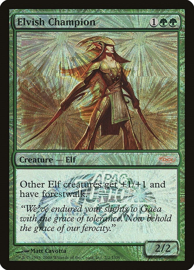 Image for Elvish Champion (Junior APAC Series) (2) (JSS) - Magic: The Gathering