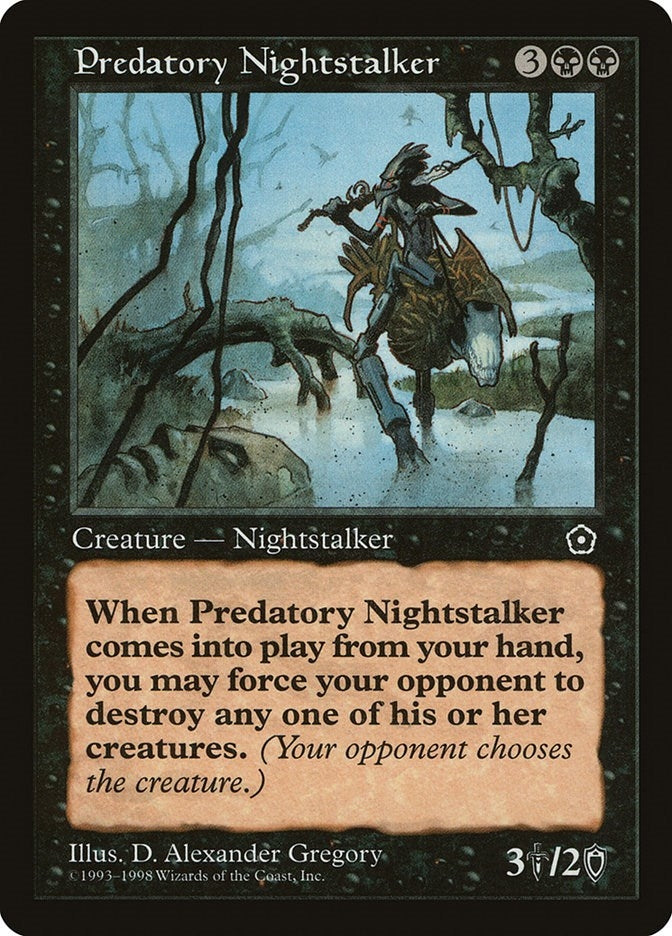 Image for Predatory Nightstalker (P02) - Magic: The Gathering