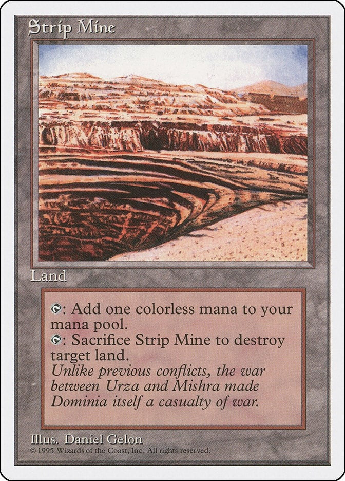 Image for Strip Mine (189) (4ED) - Magic: The Gathering