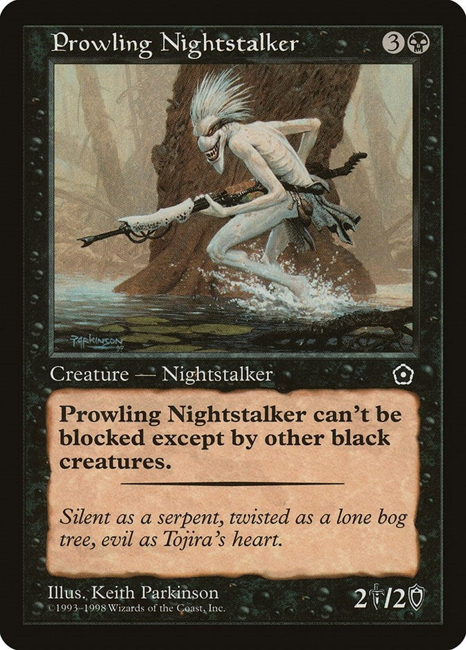 Image for Prowling Nightstalker (P02) - Magic: The Gathering