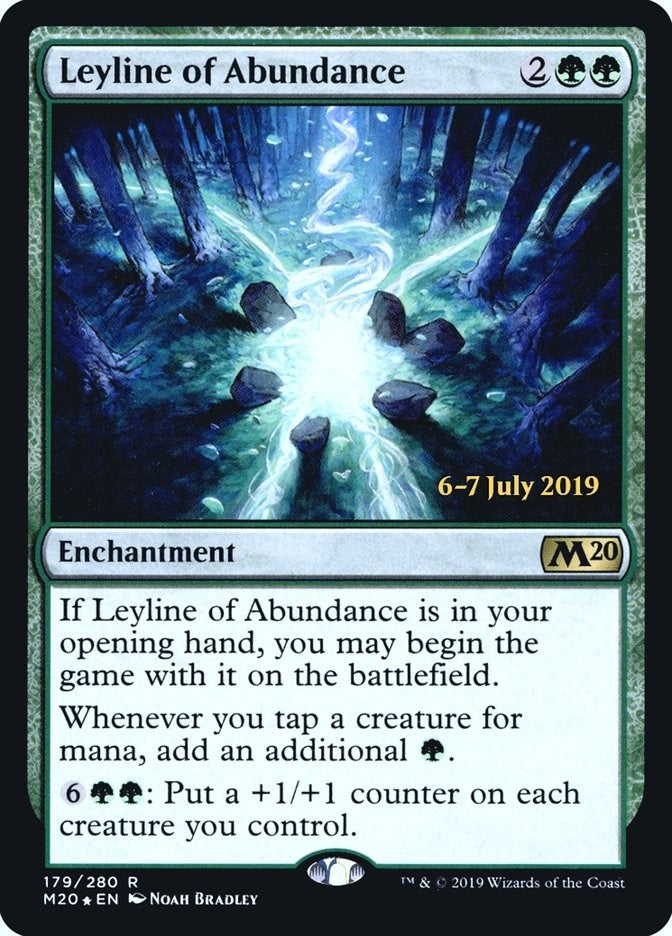 Image for Leyline of Abundance (179) (PRE) - Magic: The Gathering
