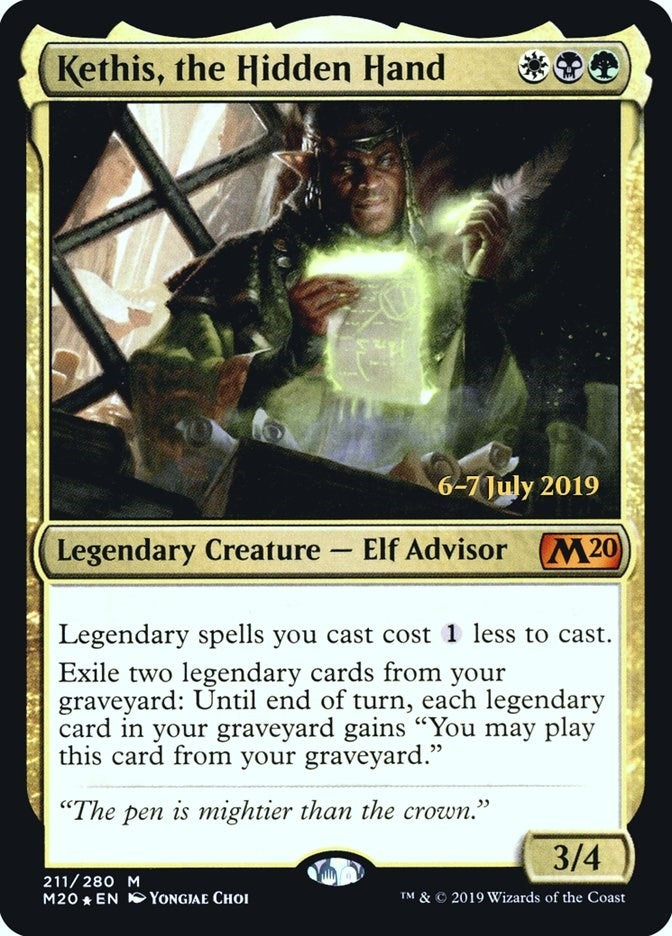 Image for Kethis, the Hidden Hand (211) (PRE) - Magic: The Gathering