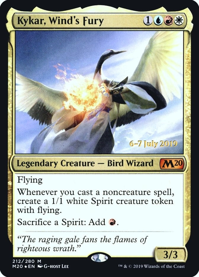 Image for Kykar, Wind's Fury (212) (PRE) - Magic: The Gathering