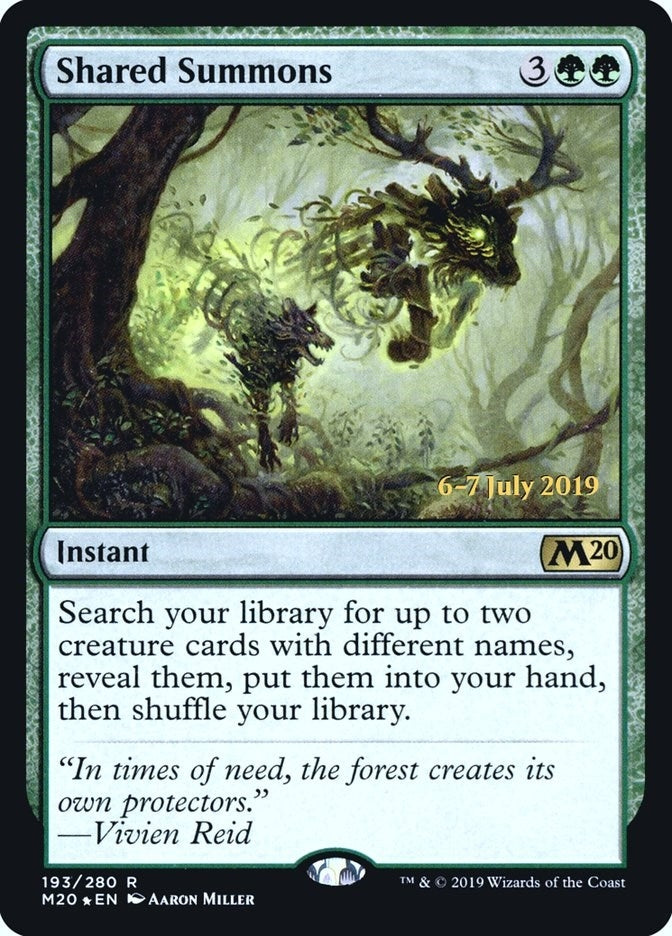 Image for Shared Summons (193) (PRE) - Magic: The Gathering