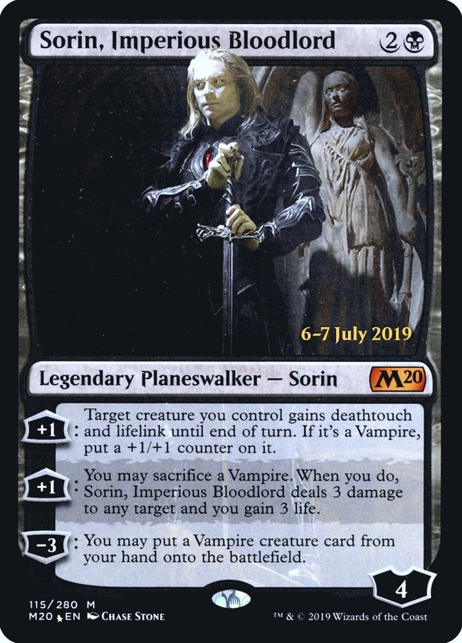 Image for Sorin, Imperious Bloodlord (115) (PRE) - Magic: The Gathering