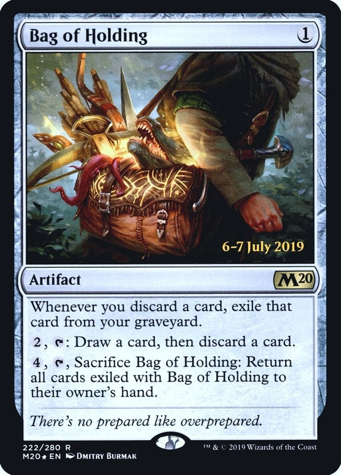 Image for Bag of Holding (222) (PRE) - Magic: The Gathering
