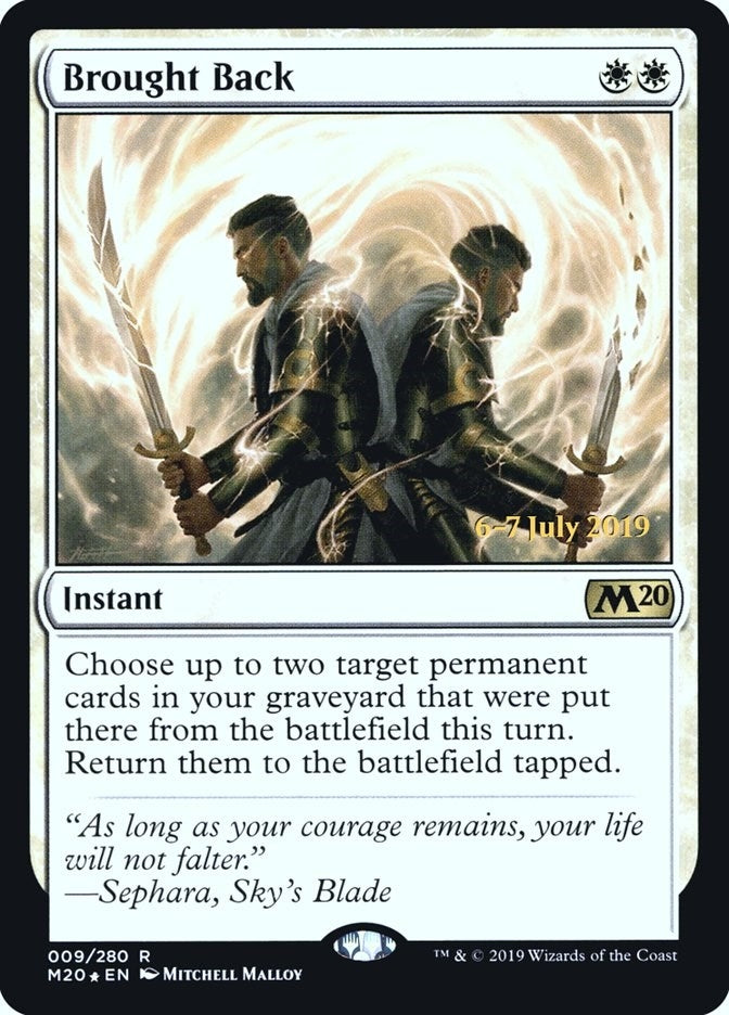 Image for Brought Back (9) (PRE) - Magic: The Gathering