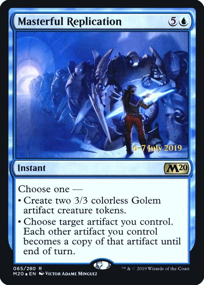 Image for Masterful Replication (65) (PRE) - Magic: The Gathering