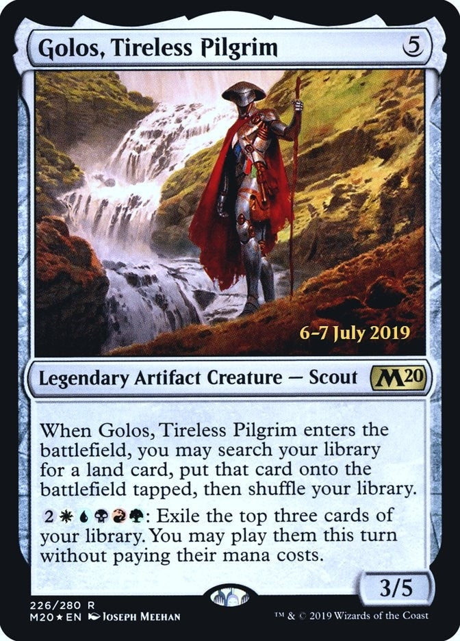 Image for Golos, Tireless Pilgrim (226) (PRE) - Magic: The Gathering