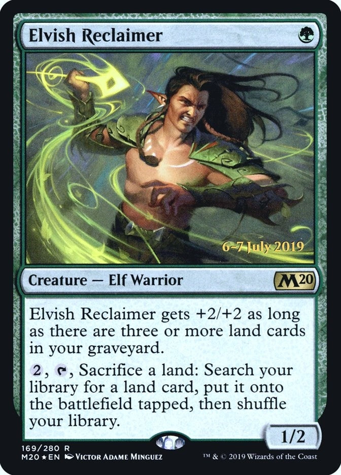Image for Elvish Reclaimer (169) (PRE) - Magic: The Gathering