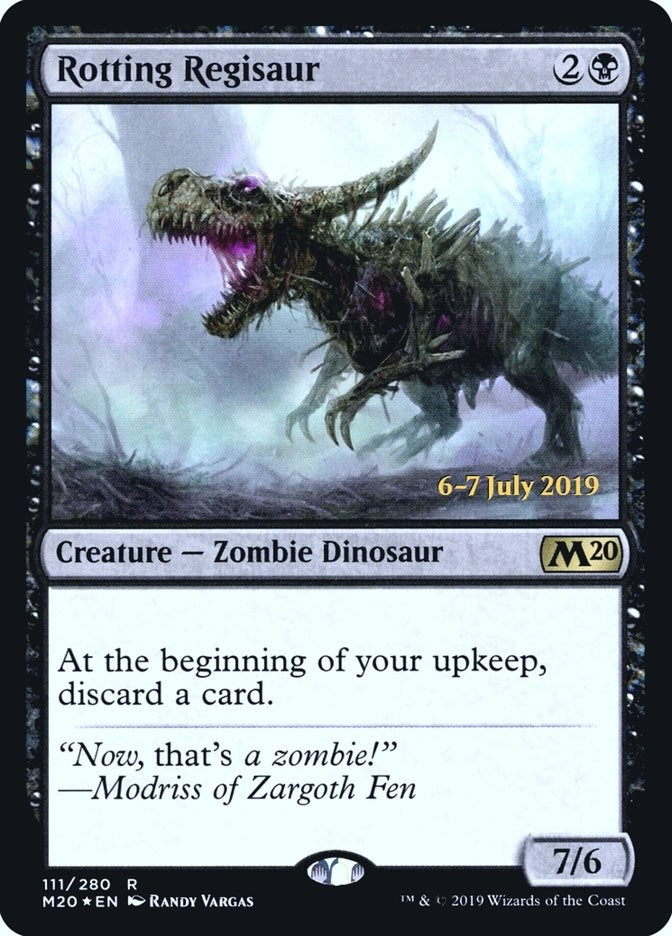 Image for Rotting Regisaur (111) (PRE) - Magic: The Gathering