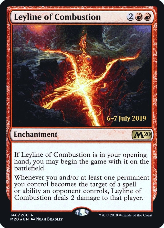 Image for Leyline of Combustion (148) (PRE) - Magic: The Gathering