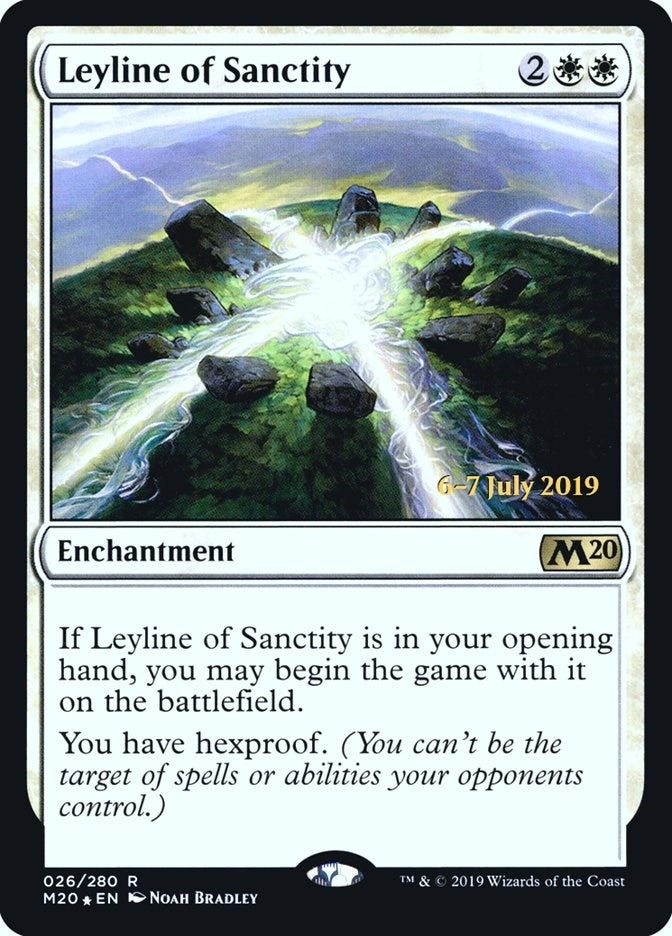 Image for Leyline of Sanctity (26) (PRE) - Magic: The Gathering