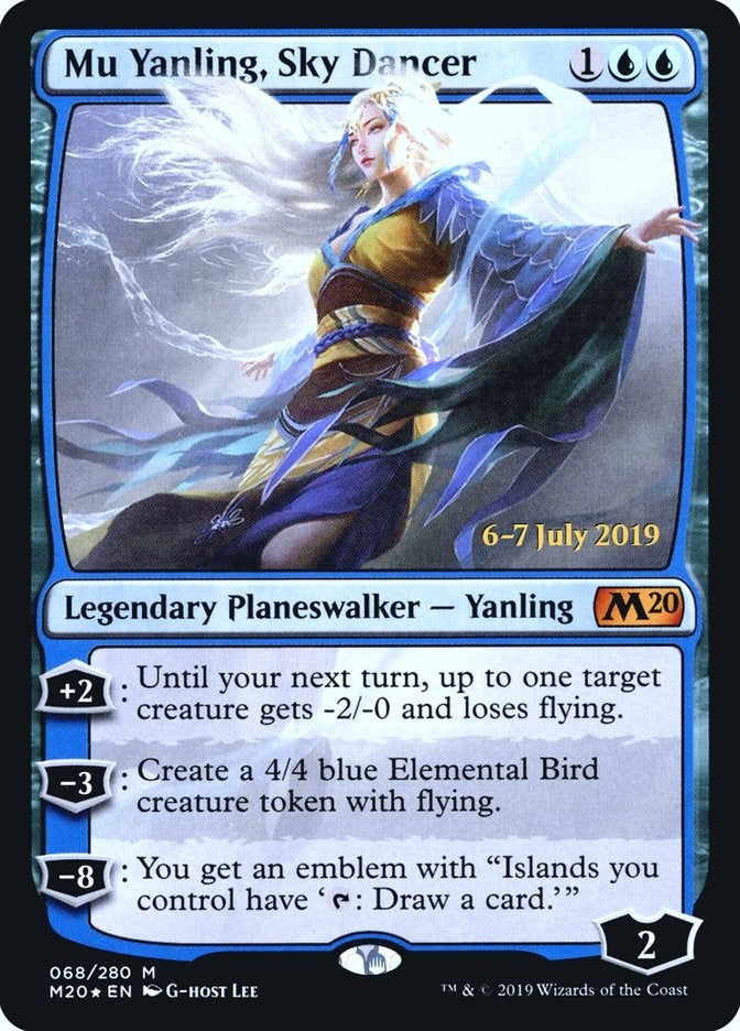 Image for Mu Yanling, Sky Dancer (68) (PRE) - Magic: The Gathering