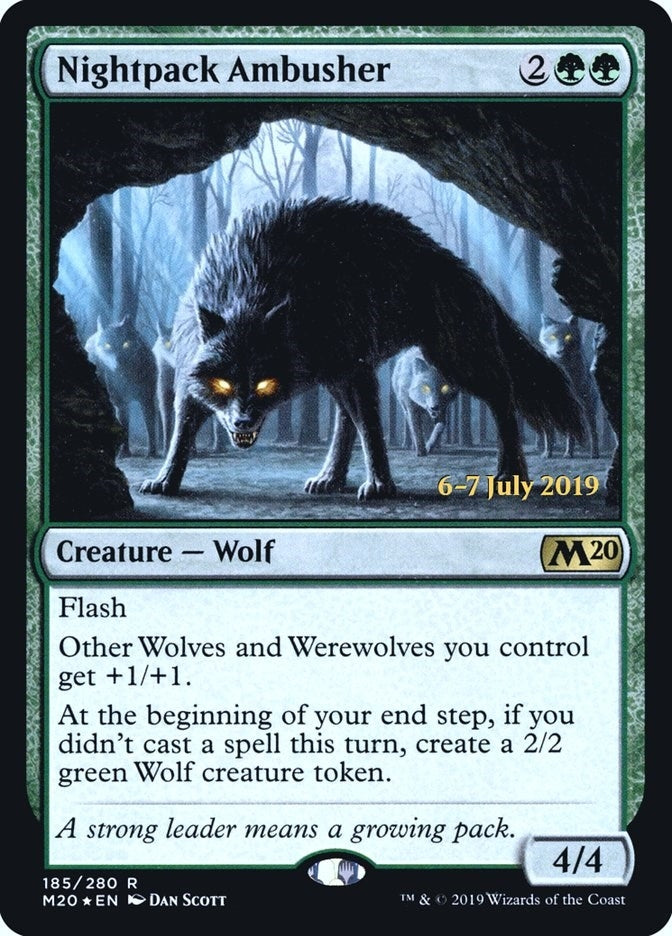 Image for Nightpack Ambusher (185) (PRE) - Magic: The Gathering
