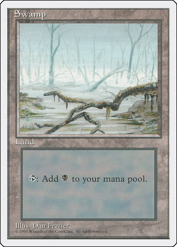 Image for Swamp (A) (192) (4ED) - Magic: The Gathering