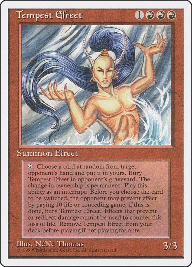 Image for Tempest Efreet (4ED) - Magic: The Gathering