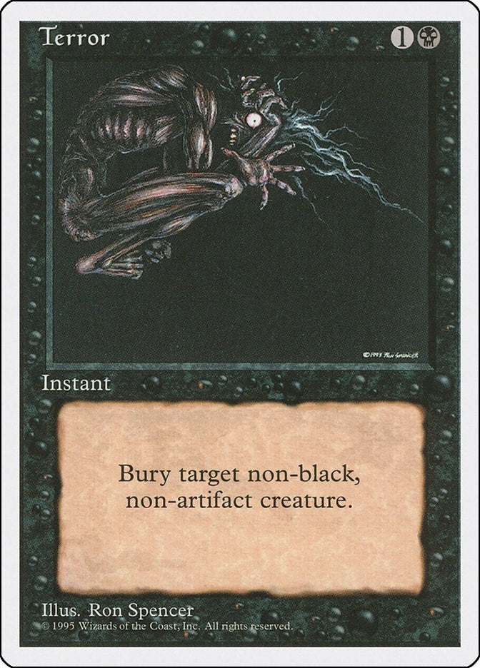 Image for Terror (4ED) - Magic: The Gathering