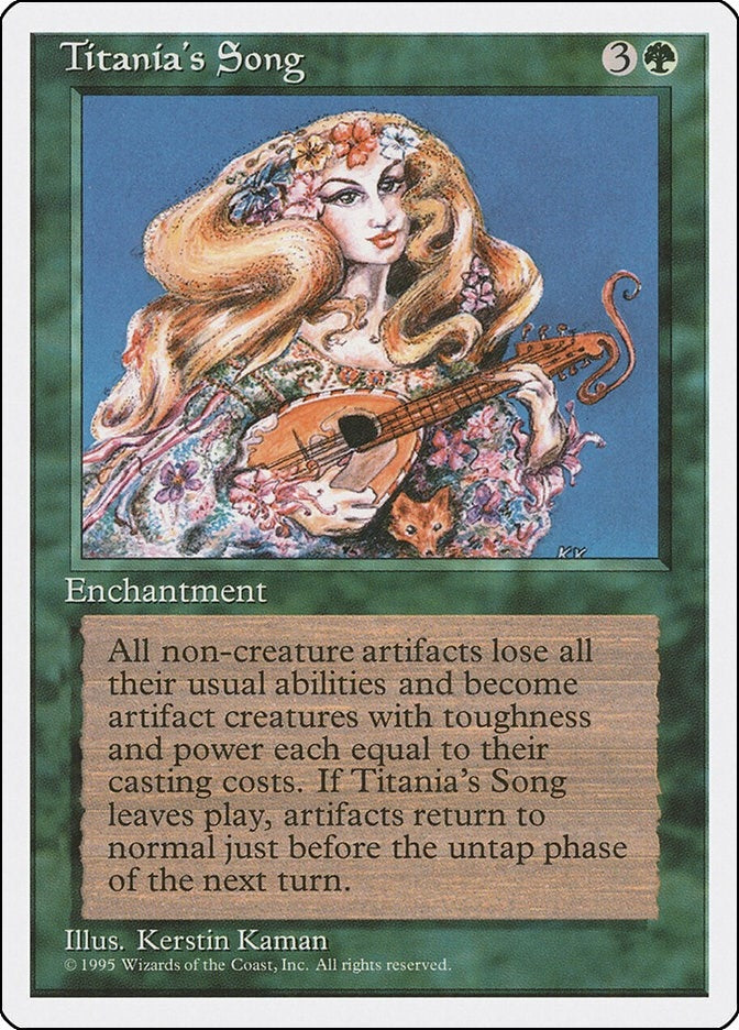 Image for Titania's Song (4ED) - Magic: The Gathering