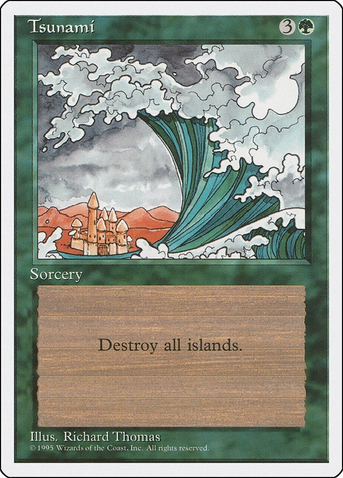 Image for Tsunami (162) (4ED) - Magic: The Gathering