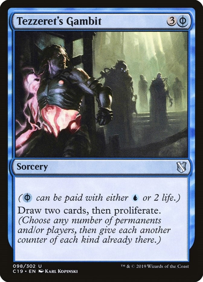 Tezzeret's Gambit (98) (C19)