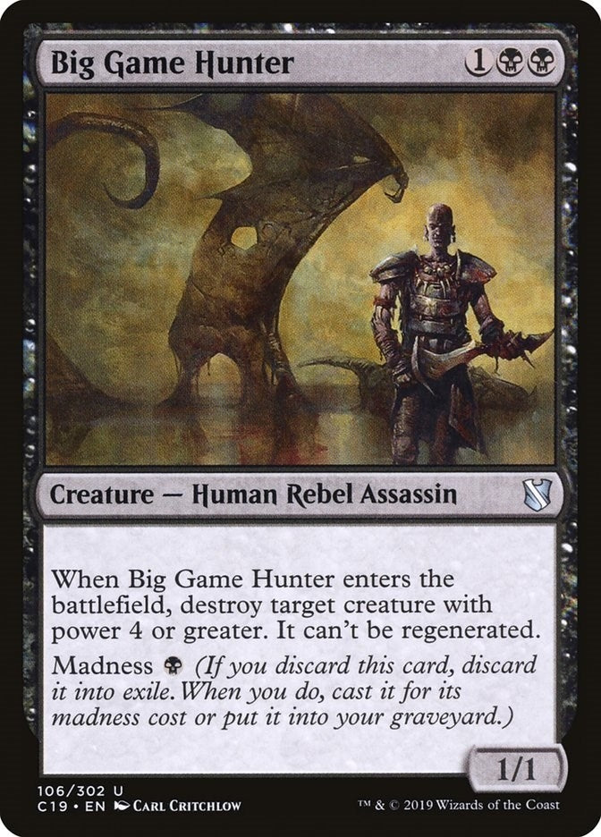 Big Game Hunter (106) (C19)