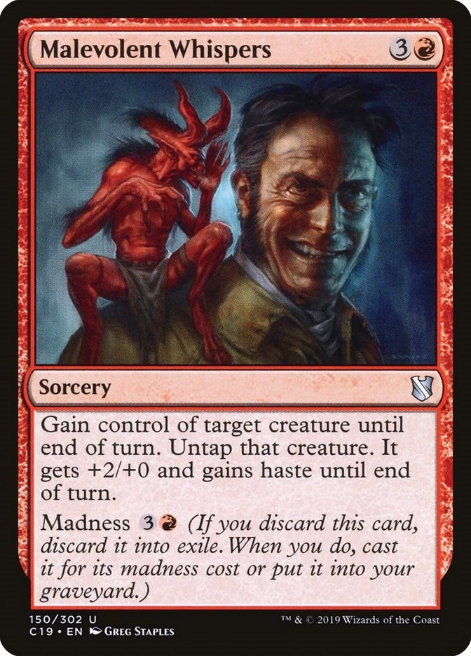 Malevolent Whispers (150) (C19)