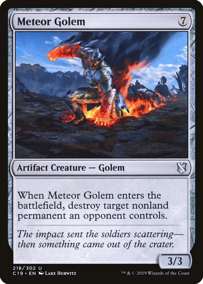 Meteor Golem (218) (C19)