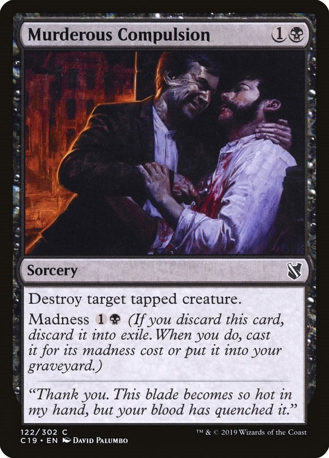 Murderous Compulsion (122) (C19)