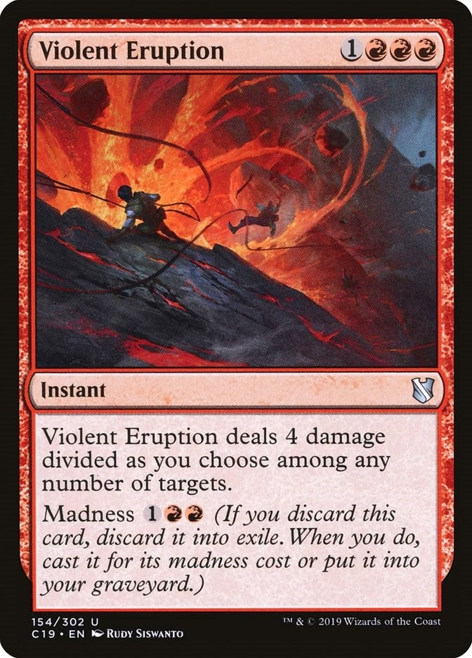 Violent Eruption (154) (C19)