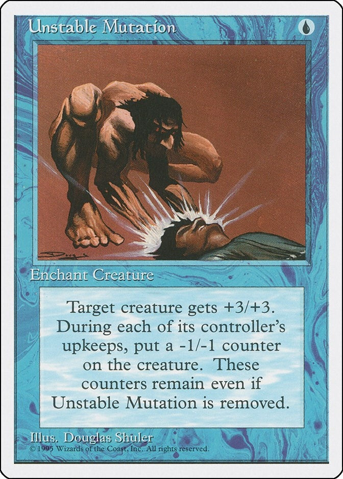 Image for Unstable Mutation (4ED) - Magic: The Gathering