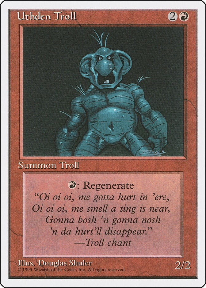 Image for Uthden Troll (4ED) - Magic: The Gathering