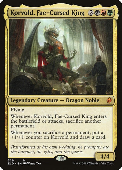 Korvold, Fae-Cursed King (329) (ELD)