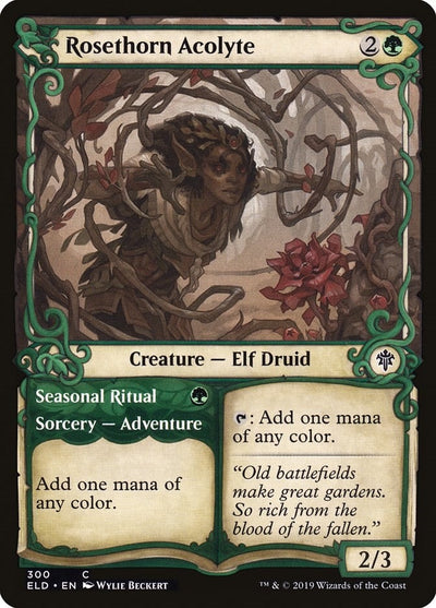Rosethorn Acolyte (Showcase) (300) (ELD)
