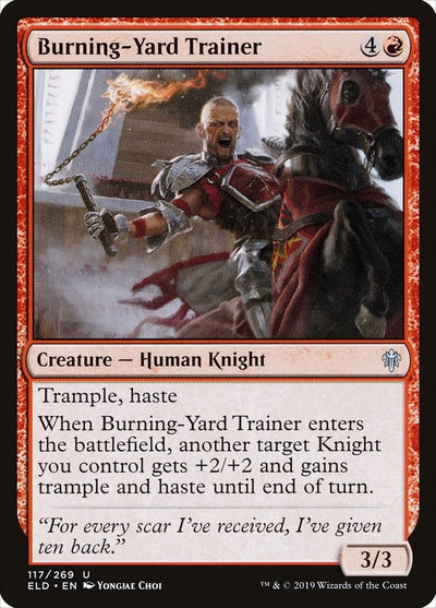 Burning-Yard Trainer (117) (ELD)