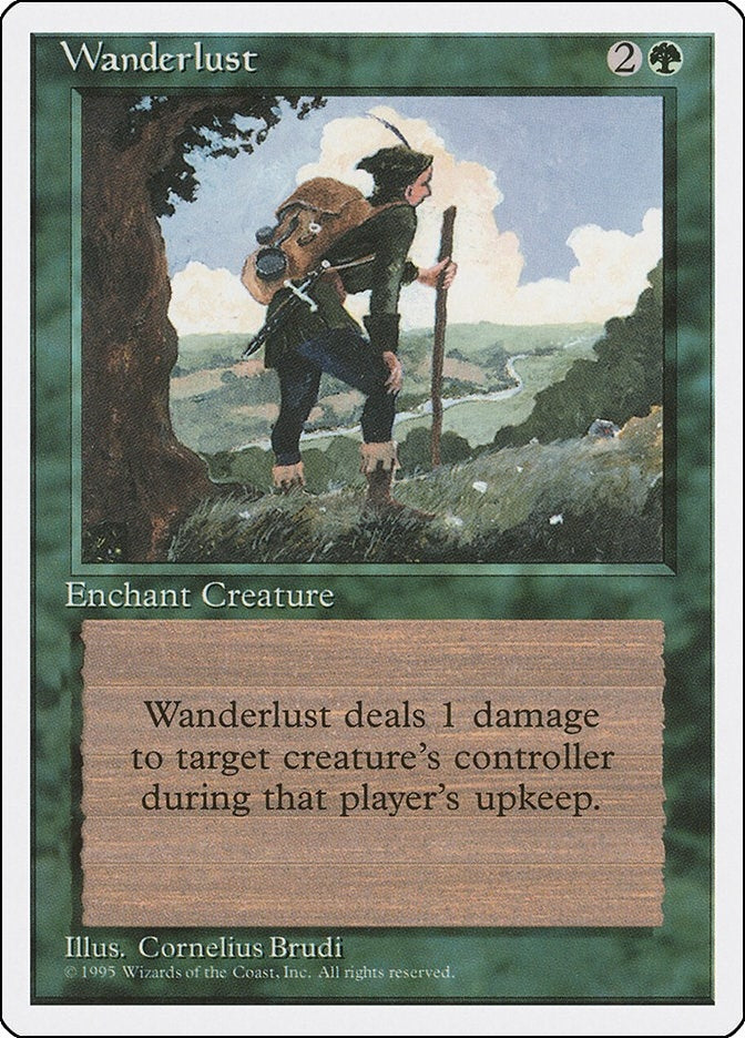Image for Wanderlust (4ED) - Magic: The Gathering