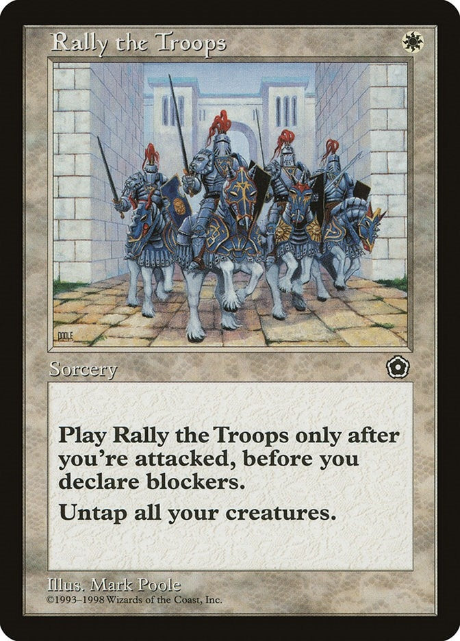 Image for Rally the Troops (P02) - Magic: The Gathering