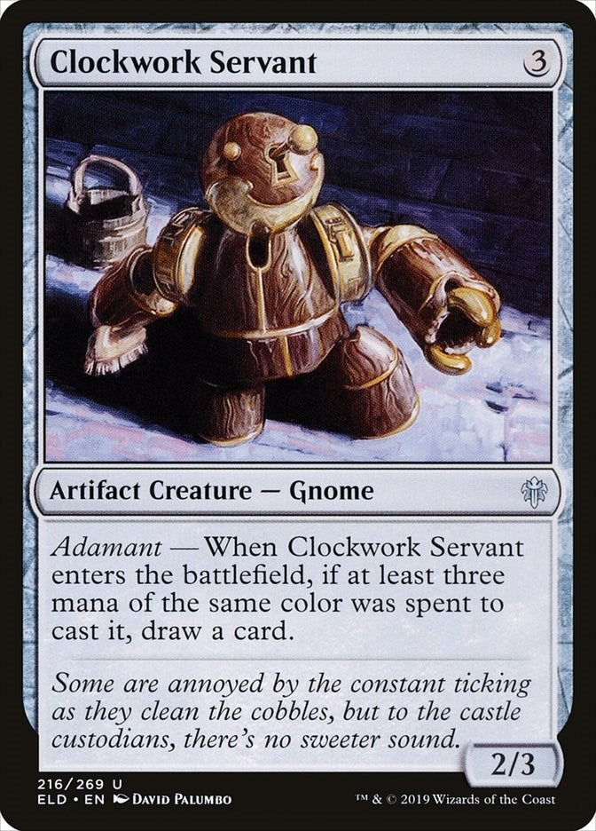 Clockwork Servant (216) (ELD)