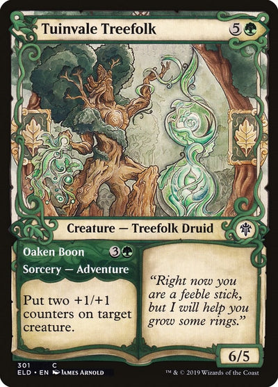 Tuinvale Treefolk (Showcase) (301) (ELD)
